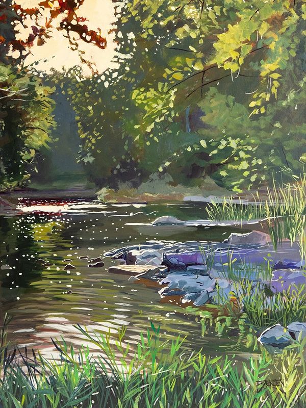 The Full Expression - 18 x 24 Acrylic on canvas