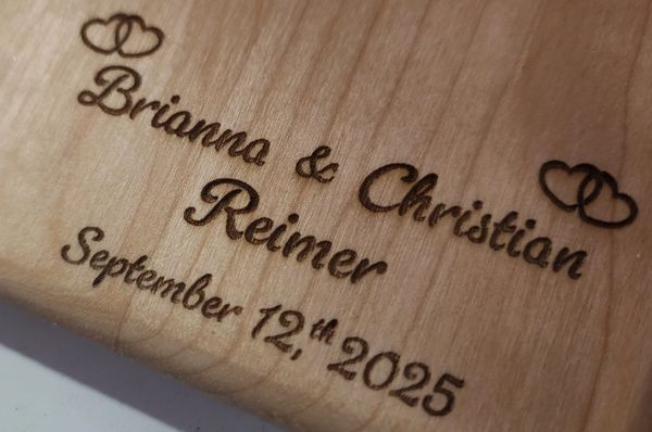 Bridal Gift Engraving 