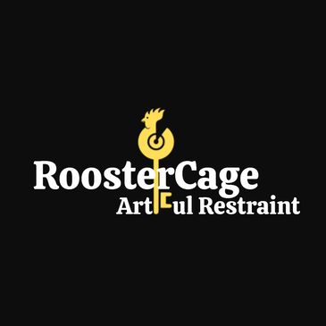 Custom Chastity Cage by RoosterCage in Black RoosterCage Artful Restraint