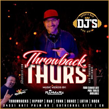 Thursday Night Throwback at DJs in Cat City