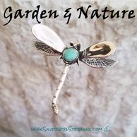 Our stone dragonfly pendant is a favorite from our Garden & Nature collection.