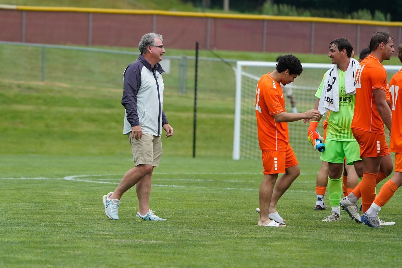 Pictures of Wednesday's training session