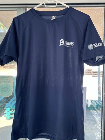Sirens dark blue rash/quick dry T-shirt 