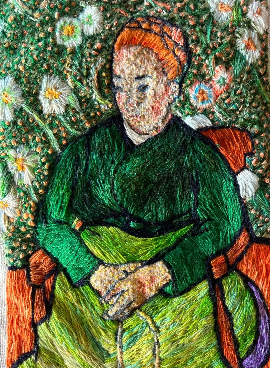 Madame Roulin Rocking the Cradle (La Berceuse)