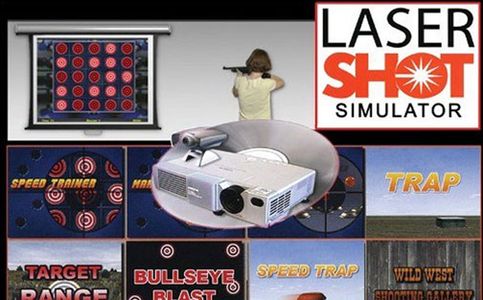 Lasershot Training Virtual Reality Simulator, Michigan Pistol Academy