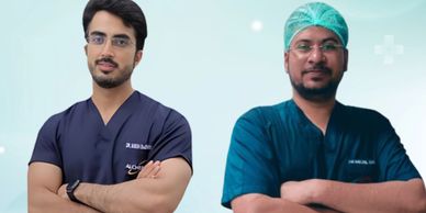 Dr. Manish Budhiraja (neurosurgeon) and Dr. Nikhil ore 