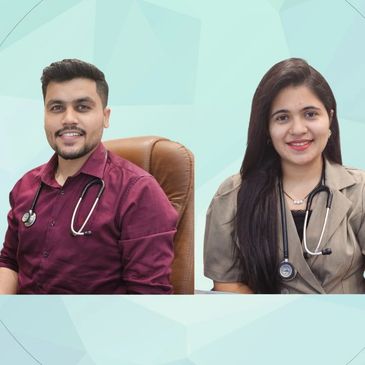 Doctors at Golden Hope Healthcare Hospital safidon : Dr. girish Manchanda and Dr. Akshita Manchanda