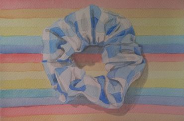 "Flag from the past"
Gouache on paper