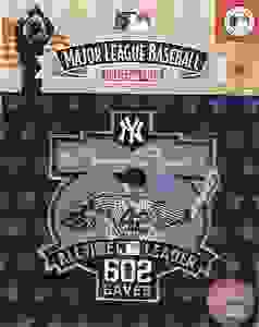 Mariano Rivera 605 All Time Saves Leader Patch