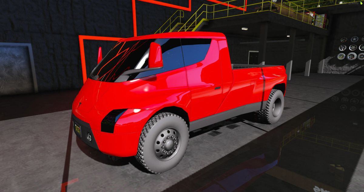 Tesla Cybertruck Concept [Slider] [4 Seater]