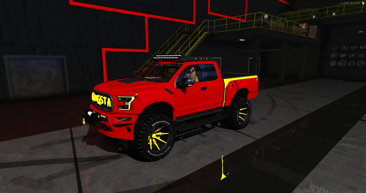 [Debadged]-Ford Raptor Custom [Slider] [10 Seater] [Tuned]