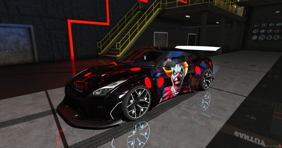 [Debadged]-Nissan R35 Halloween [1 Livery]