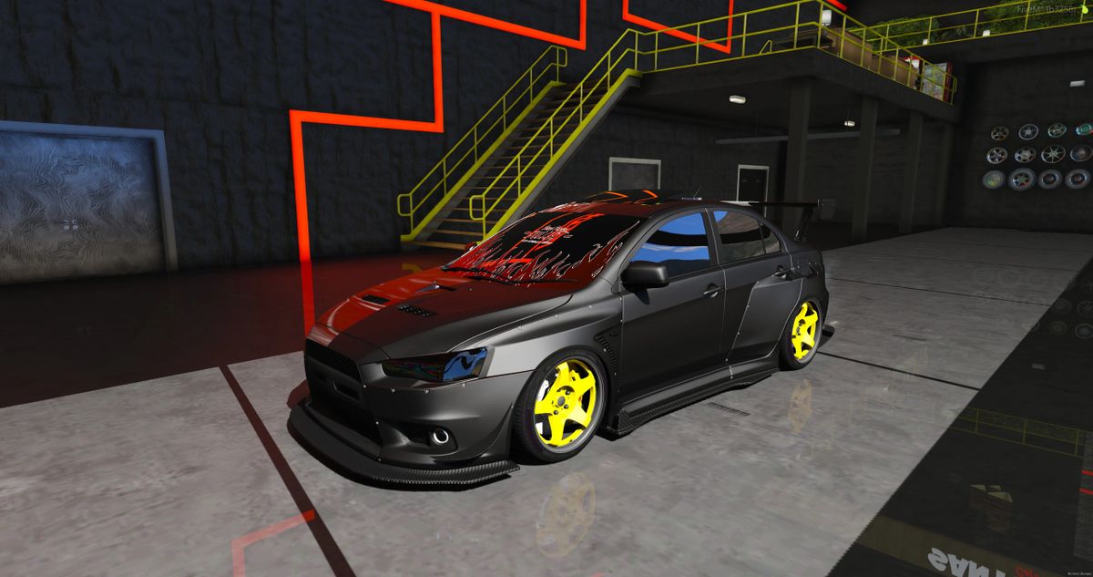 [Debadged]-Mitsubishi Evo X Widebody Livery Custom