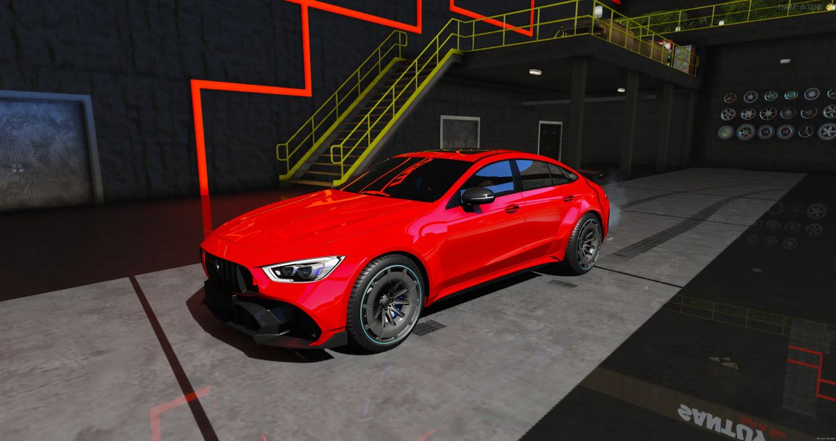 [Debadged]-Mercedes Benz GT 63S Brabus 900 Rocket Edition