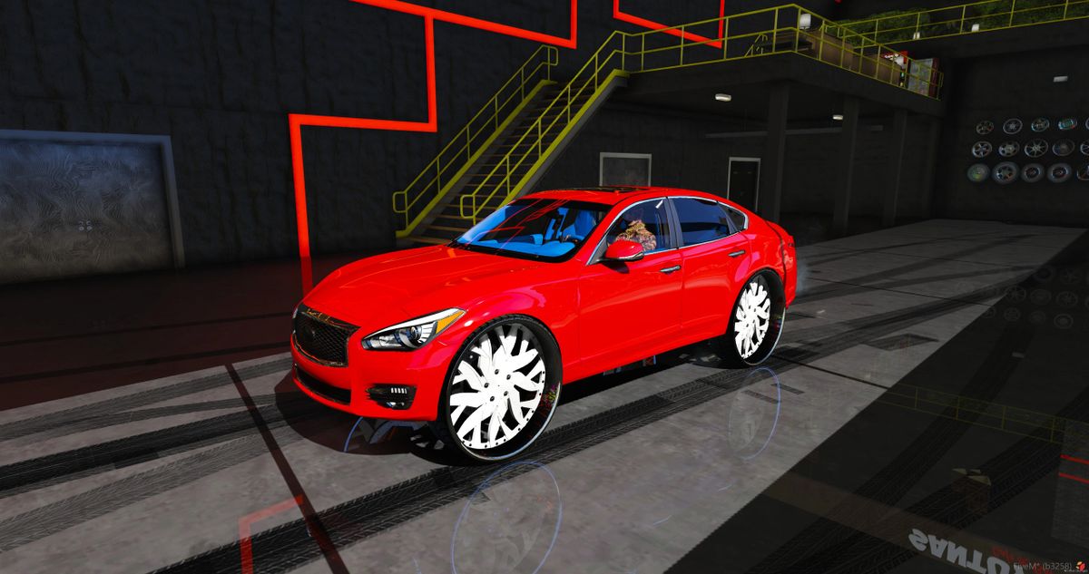 [Debadged]-Infiniti Q70 ﻿On Rucci Rims