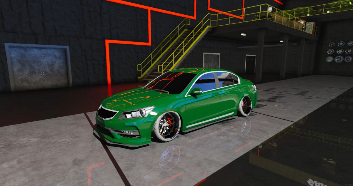 [Debadged]-Honda Accord Stanced 2007 [Animated Windows]