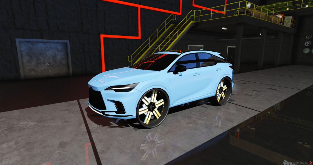 [Debadged]-Lexus RX 2024 Rucci Gucci Donk [Animated Sunroof] v2