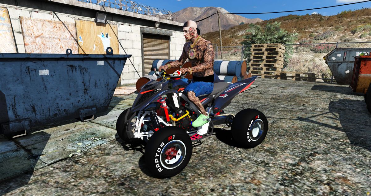 Yamaha R1M Raptor Wheelie [Tuning Parts]