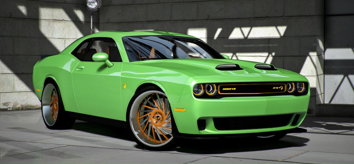 Dodge Challenger Hellcat on Forgi