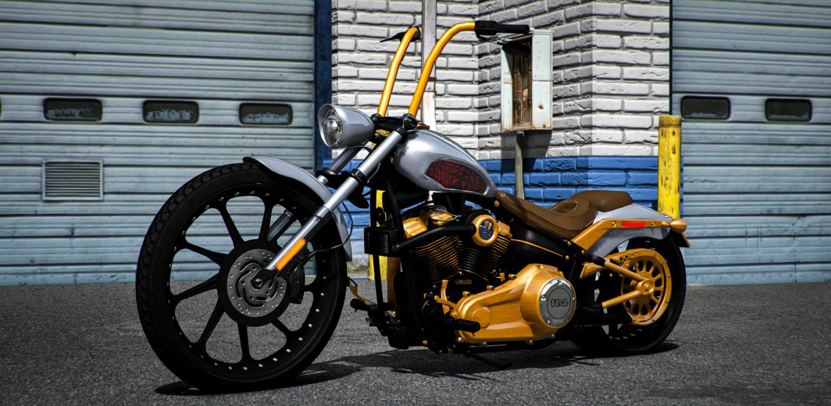 Harley Davidson 'Sinner' Breakout Style