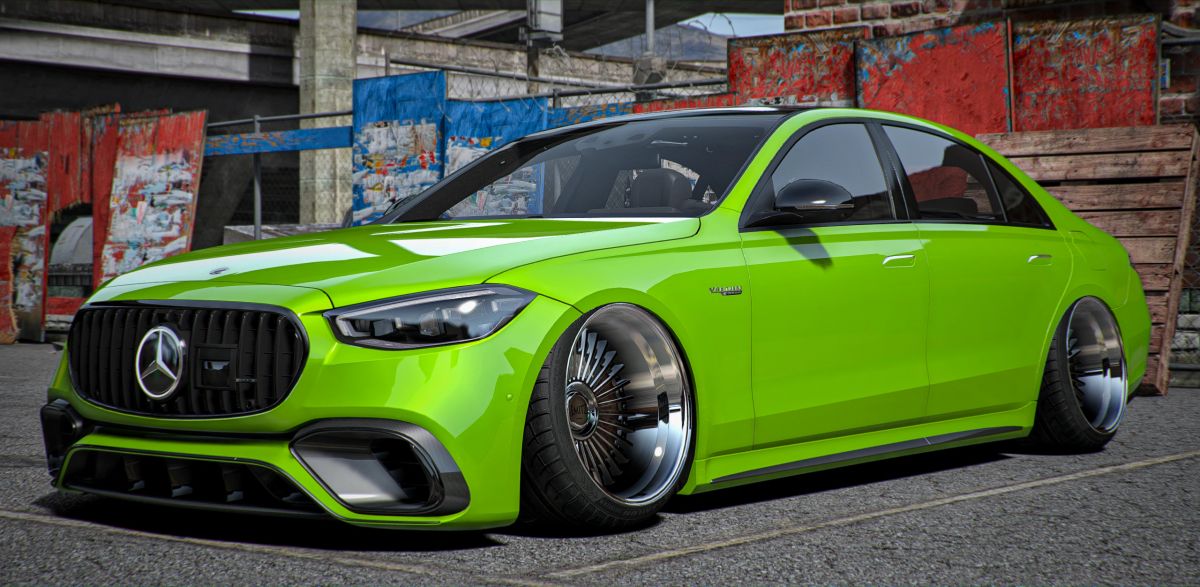 Static S63 Stanced [Animated Sunroof]