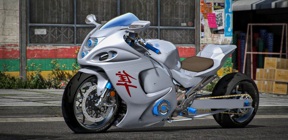 Suzuki Hayabusa Drag Custom