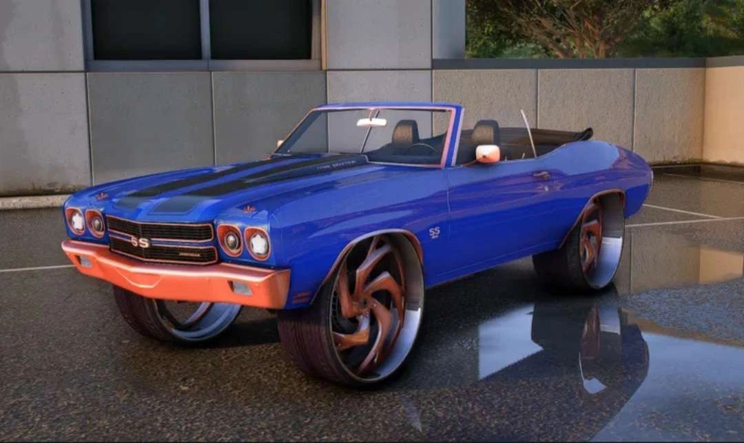 Chevy Chevelle SS Drop-Top In Glo Forged Rims