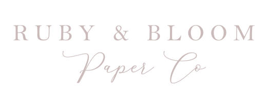 RUBY & BLOOM
Paper Co.