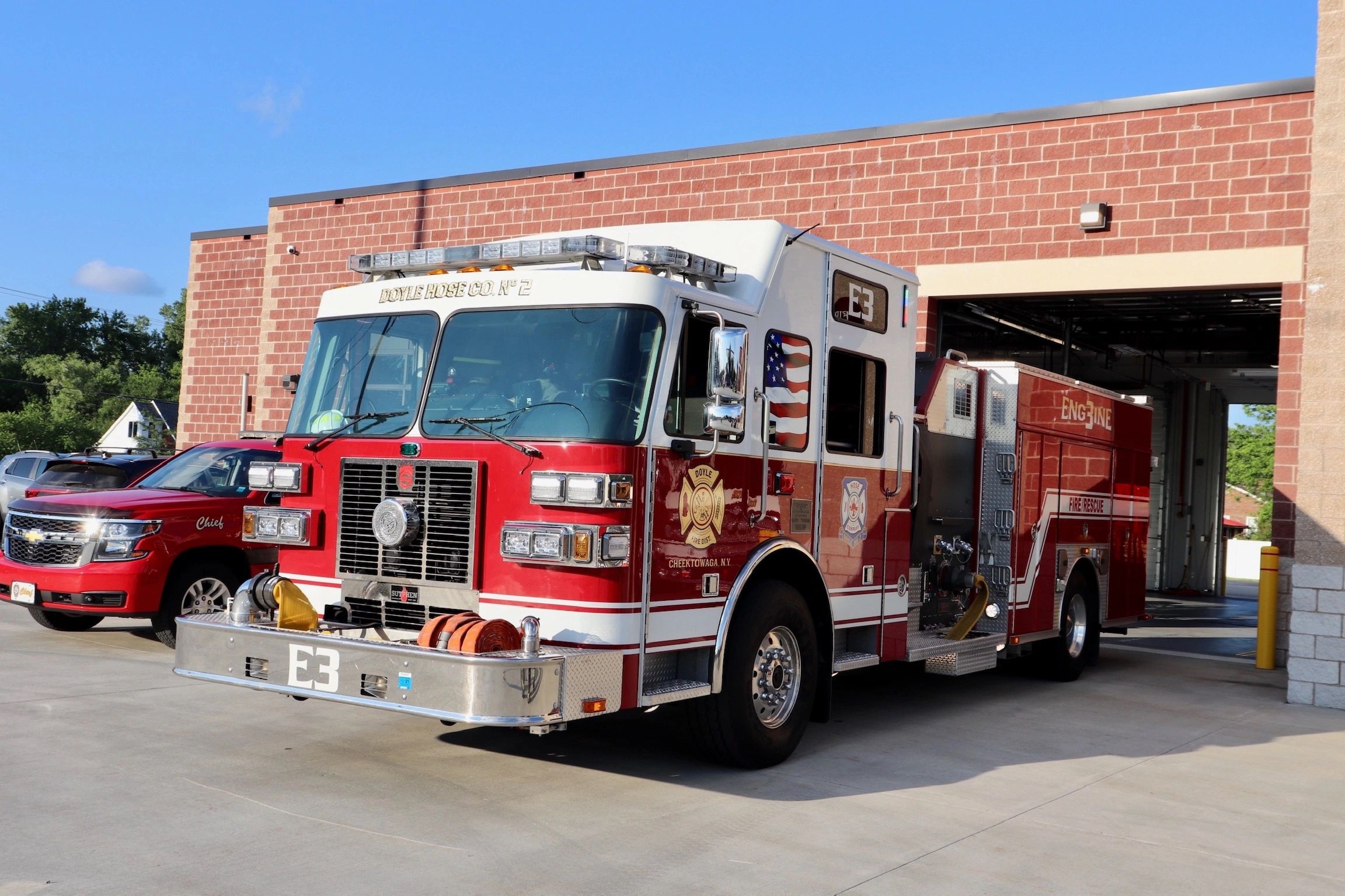 Doyle No. 2 Assists at Large Commercial Fire in West Seneca