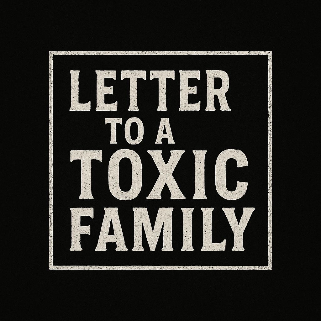 Letter to a Toxic Family