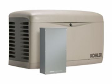 KOHLER 20KW GENERTOR WITH 200 A SE TRANSFER SWITCH