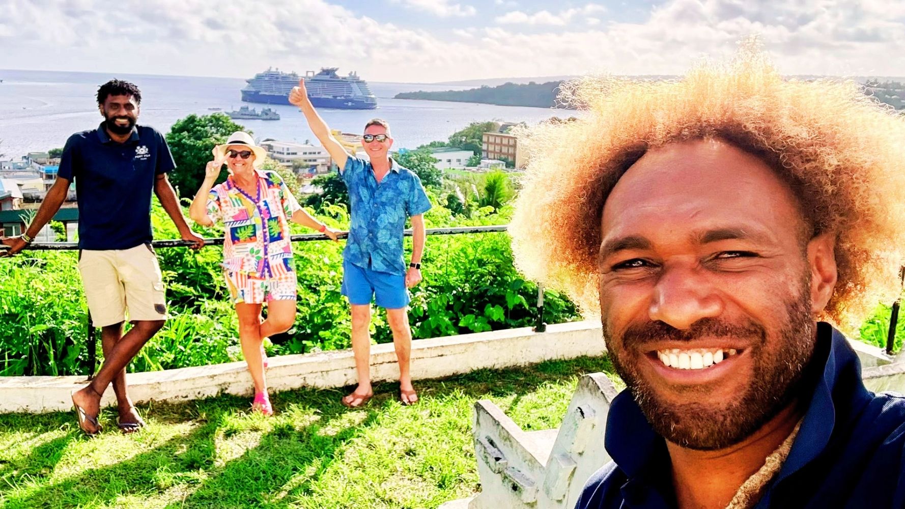 Port Vila Tours team in Vanuatu