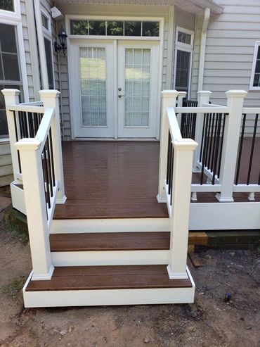 Deck stairs