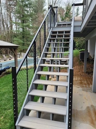 deck stairs