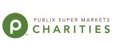 Logo of Publix Super Markets Charities with green and white design.