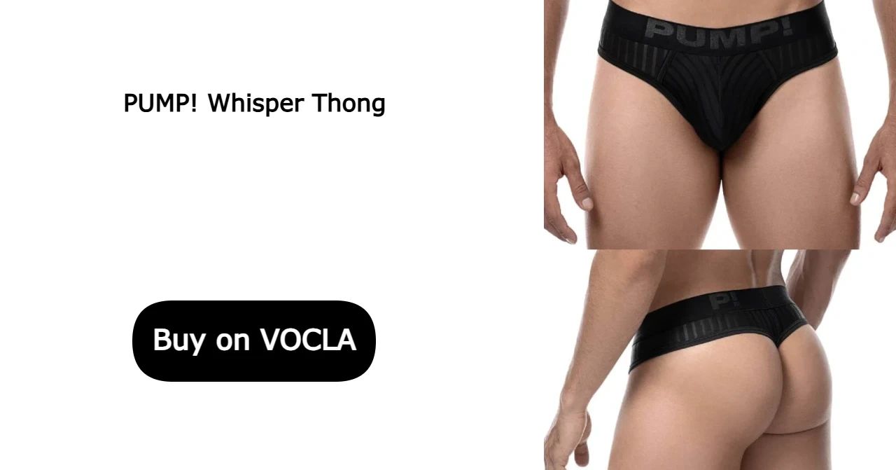 PUMP! Whisper Thong