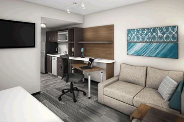 Townplace Marriott Miami Airport offers studio suites with full kitchen, breakfast buffet and Wifi I