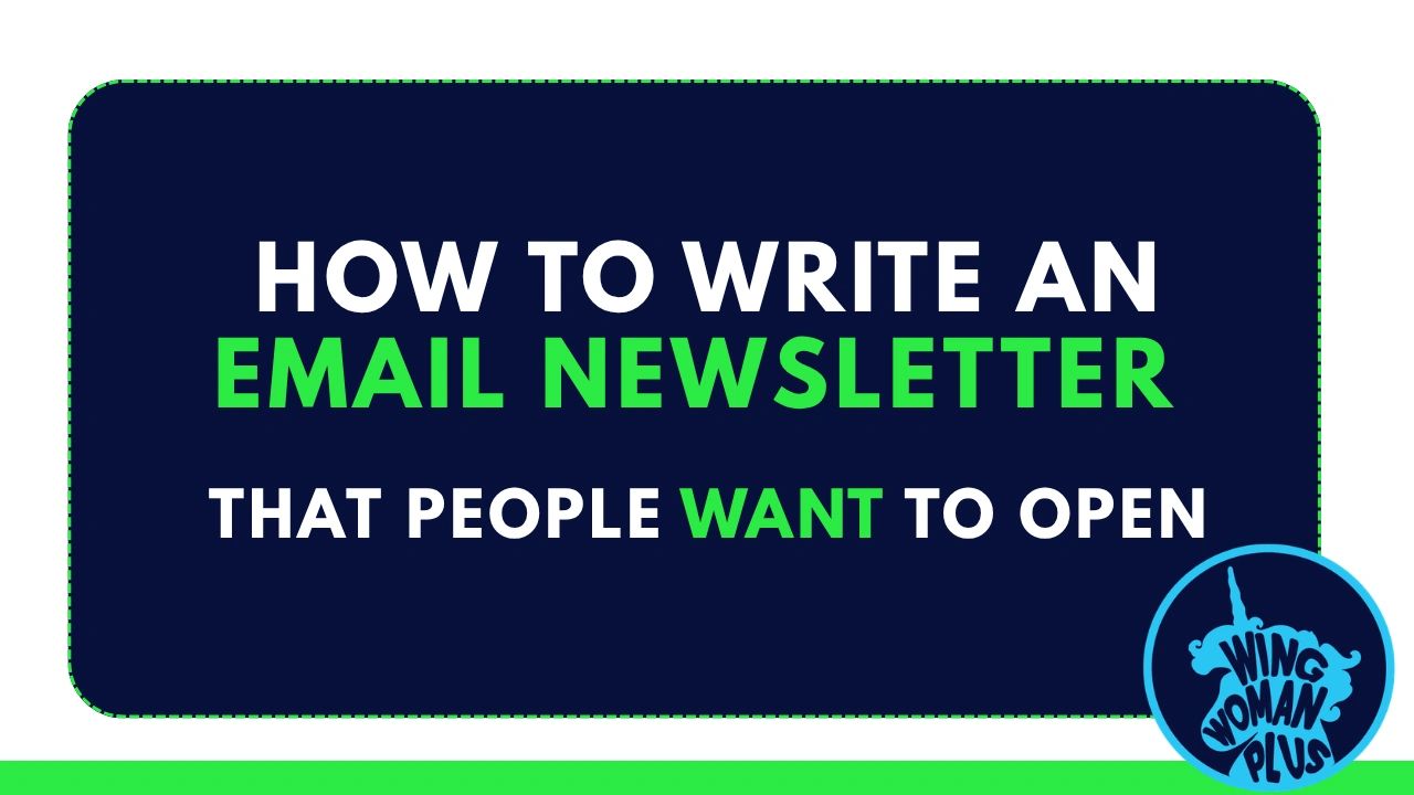 How to write an email newsletter that people want to open