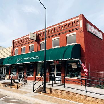 Tyler's furniture located on Main Street Purcell 