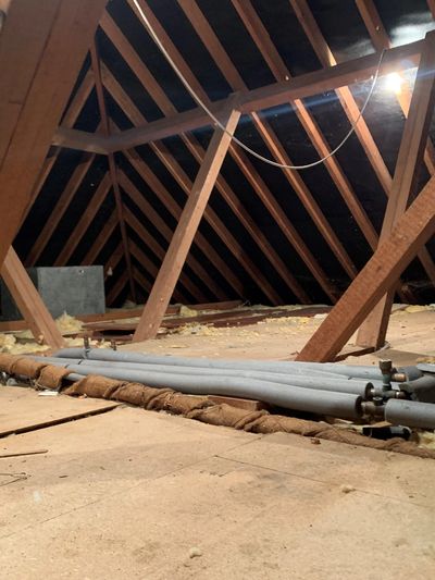 Empty Loft after a Loft Clearance