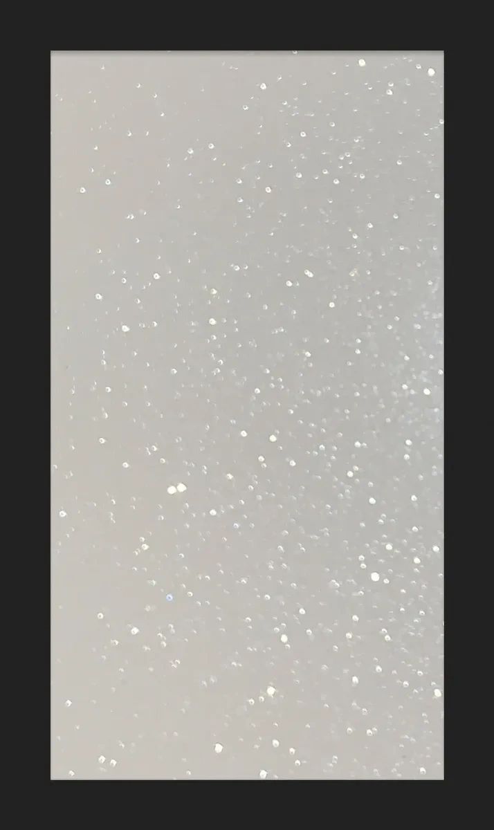 12''x12'' No-shed Glitter Cardstock - 10PK/White