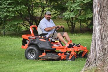 Lawn care, mowing