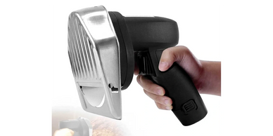 JHKG Meat Slicer Machine,Cordless Electric Doner Kebab Slicer,Commercial Stainless Meat Cutter,Porta