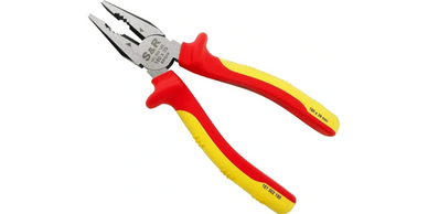 S&R VDE - Combination Insulated Pliers 180mm 1000V Universal Pliers, VDE Tested Series Engineers Pli