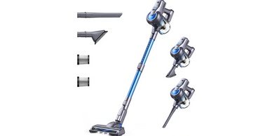 Greenote Cordless Vacuum Cleaner, 23000PA Stick Vacuum Cleaner 6 in 1, Powerful Hoover 200W Brushles