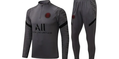 JIHAE Paris Football Tracksuit, Men's Suit, Jogging Suit, Sports Suit, Running Suits & Jackets for F