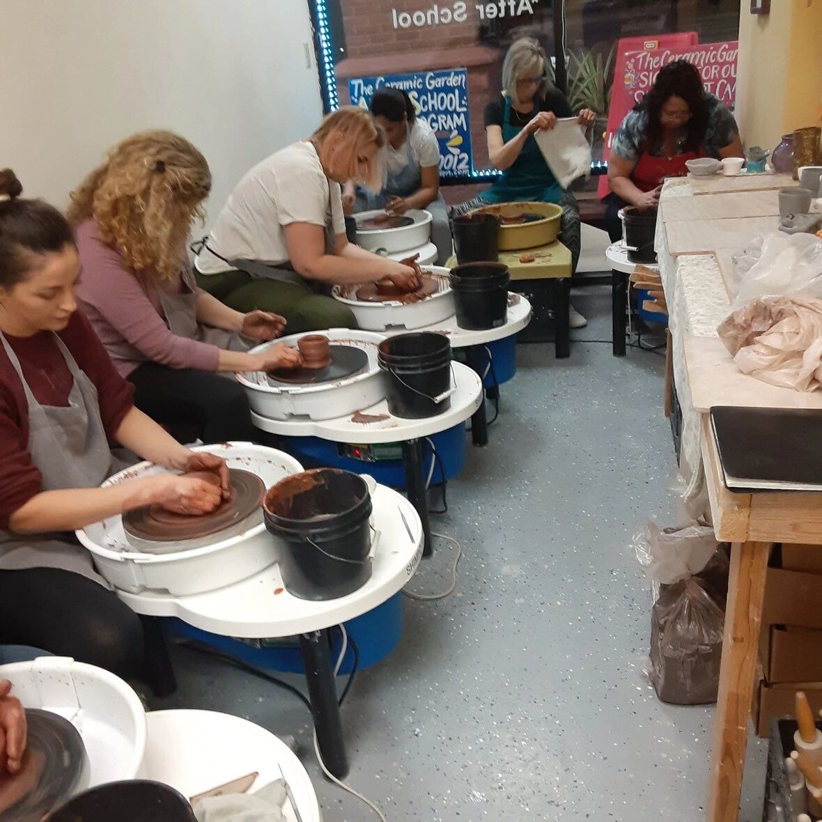 Pottery Wheel 8 week class