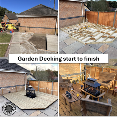 Step-by-step garden decking build from groundwork to cozy finish.