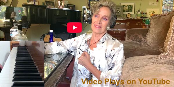 Still of Andrea Marcovicci singing from the John Bucchino video "Sepia Life"