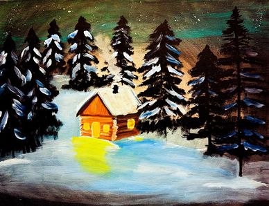 Paint and sip studio in Chesterfield MI hosting private parties, birthdays, classes, and events.